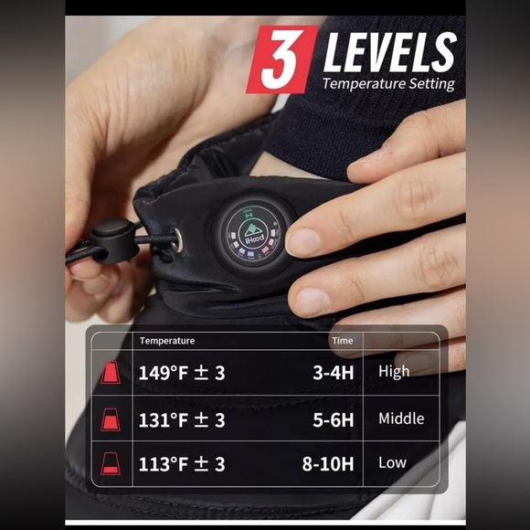 USB Heated Slippers Electric Plug in Heated Foot Warmer Slippers Size 11.5 - Picture 6 of 7